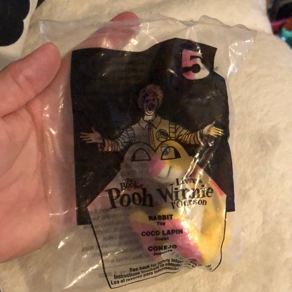 Winnie The Pooh McDonald's Happy Meal Toy No. 5 Pooh Message Pad -2001 - Picture 1 of 6